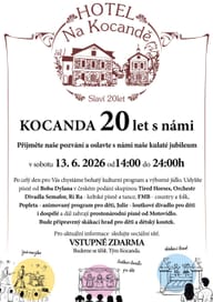 Kocanda 20 let s námi