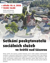 Setkání poskytovatelů sociálních služeb ve Světlé nad Sázavou